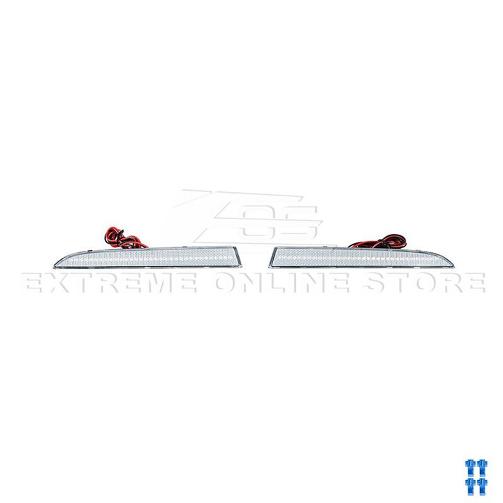 2016-2024 Camaro | Rear Diffuser LED Reflector Light - Clear Lens