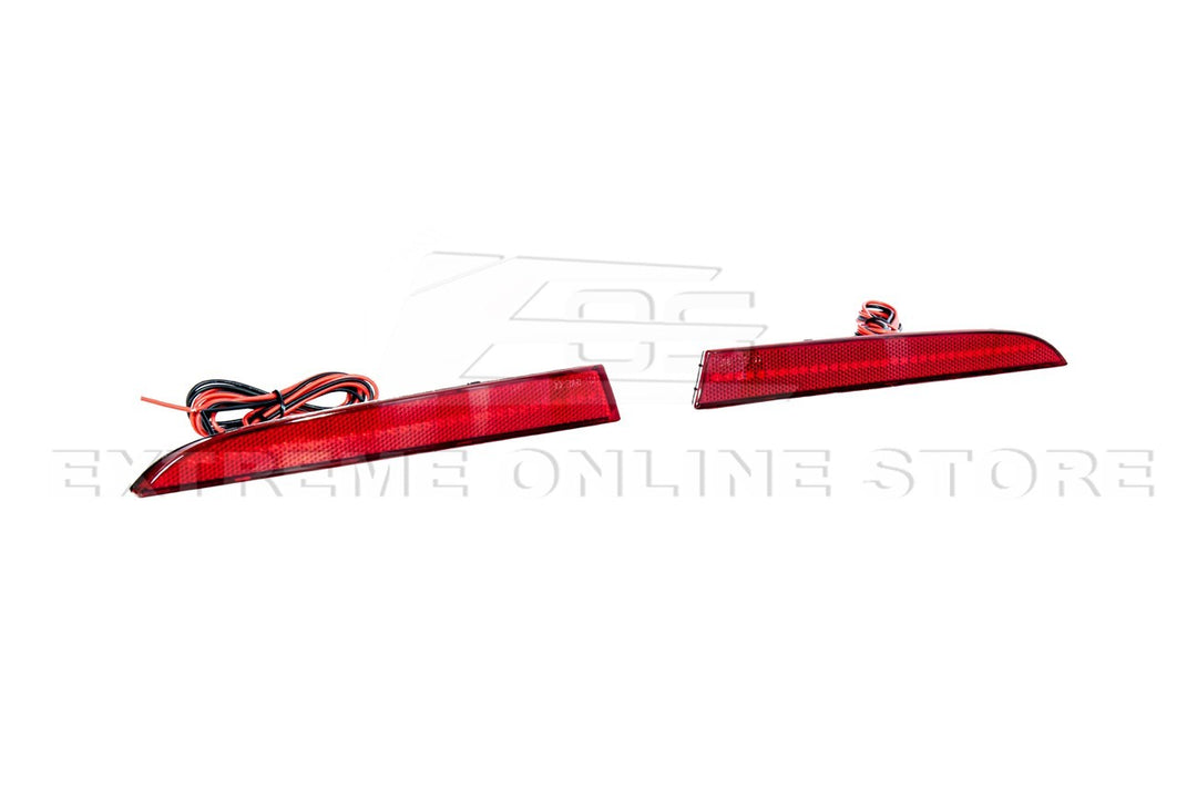 2016-2024 Camaro | Rear Diffuser LED Reflector Light - Red Lens