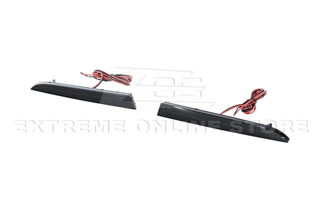 2016-2024 Camaro | Rear Diffuser LED Reflector Light - Smoke Lens