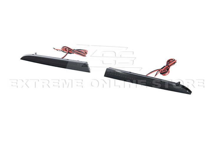 2016-2024 Camaro | Rear Diffuser LED Reflector Light - Smoke Lens