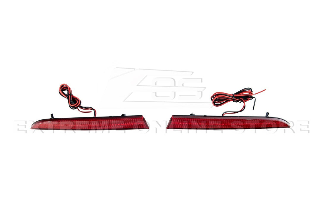 2016-2024 Camaro | Rear Diffuser LED Reflector Light - Red Lens
