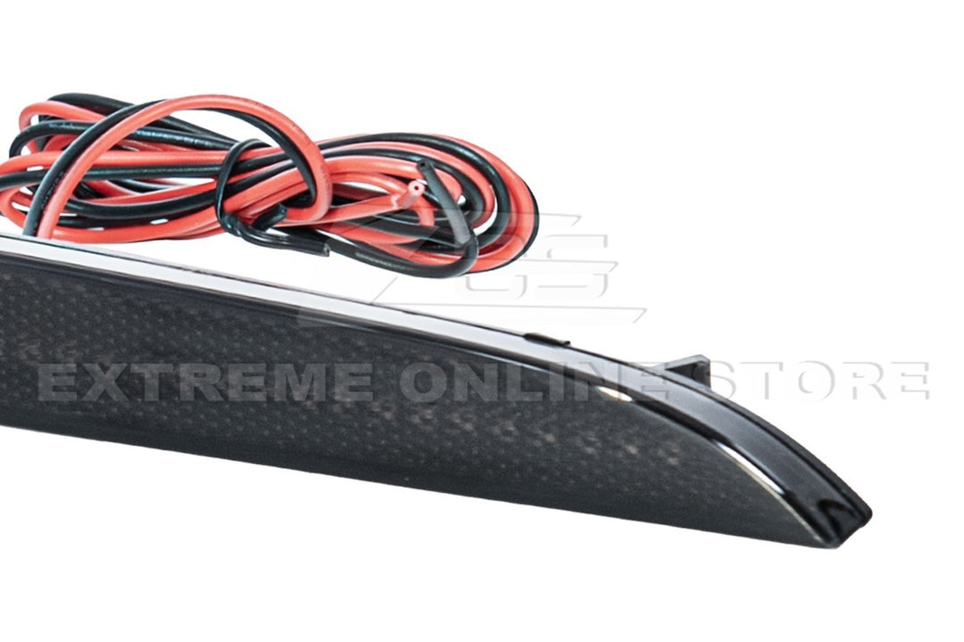 2016-2024 Camaro | Rear Diffuser LED Reflector Light - Smoke Lens