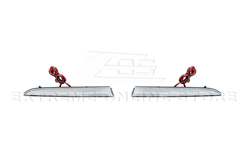 2016-2024 Camaro | Rear Diffuser LED Reflector Light - Clear Lens