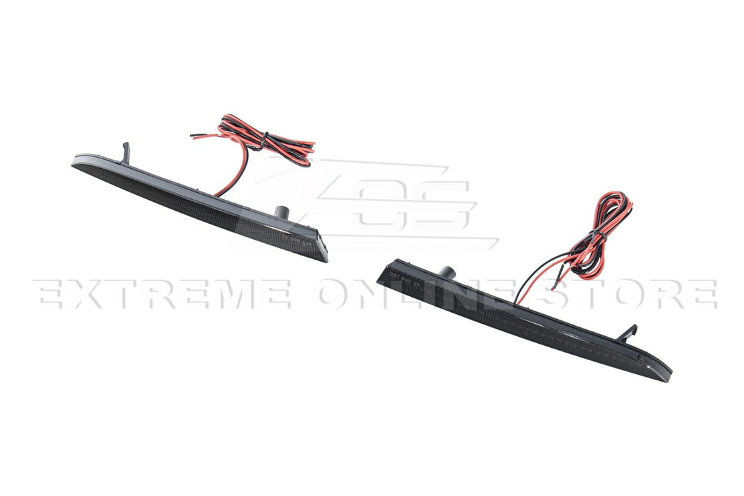 2016-2024 Camaro | Rear Diffuser LED Reflector Light - Smoke Lens