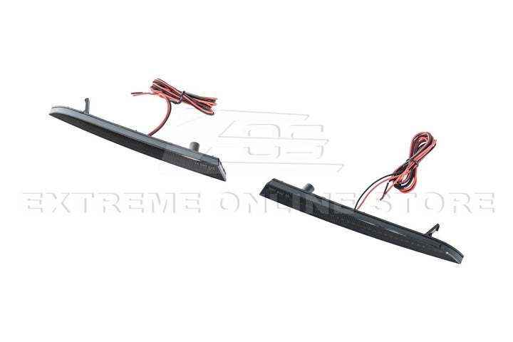 2016-2024 Camaro | Rear Diffuser LED Reflector Light - Smoke Lens