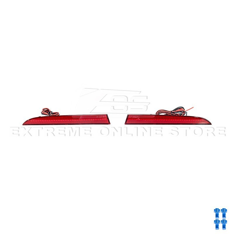 2016-2024 Camaro | Rear Diffuser LED Reflector Light - Red Lens