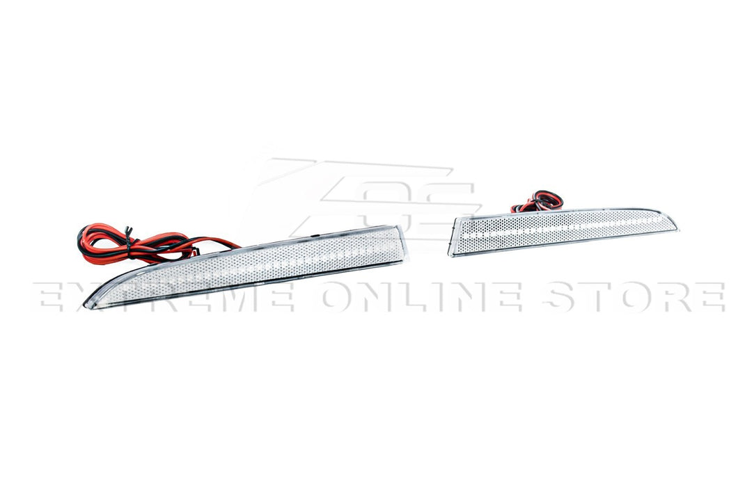 2016-2024 Camaro | Rear Diffuser LED Reflector Light - Clear Lens