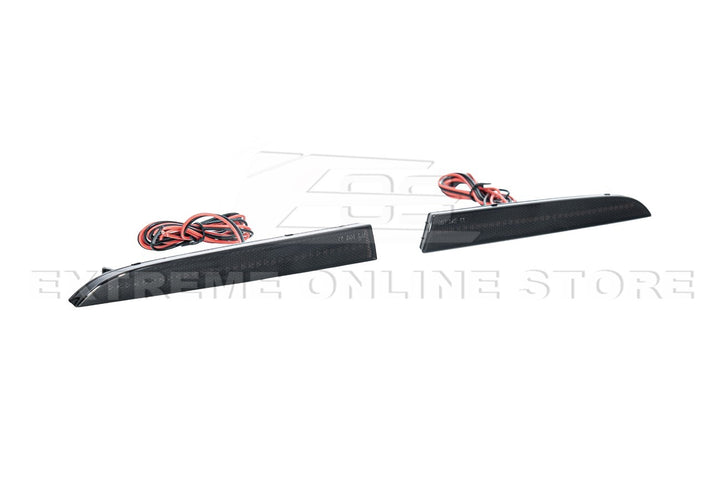 2016-2024 Camaro | Rear Diffuser LED Reflector Light - Smoke Lens