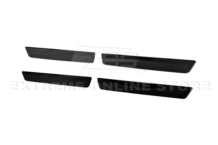 2015-2023 Dodge Challenger | Front Amber &amp; Rear Red LED Reflector Light Set