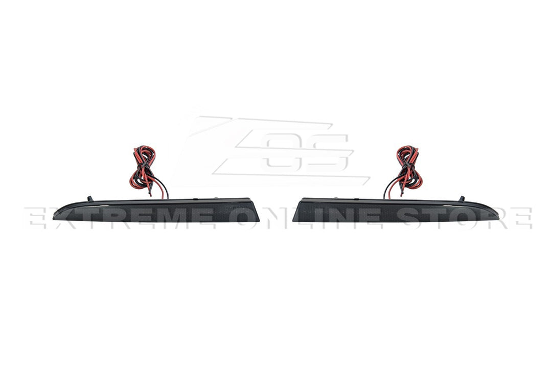 2016-2024 Camaro | Rear Diffuser LED Reflector Light - Smoke Lens