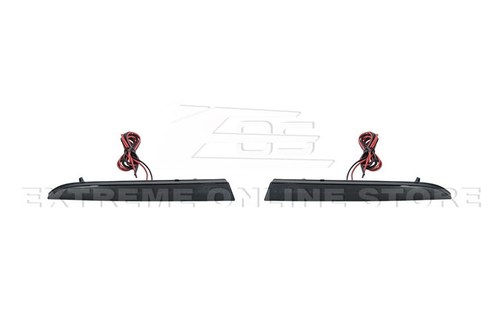 2016-2024 Camaro | Rear Diffuser LED Reflector Light - Smoke Lens