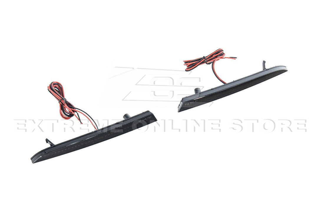 2016-2024 Camaro | Rear Diffuser LED Reflector Light - Smoke Lens