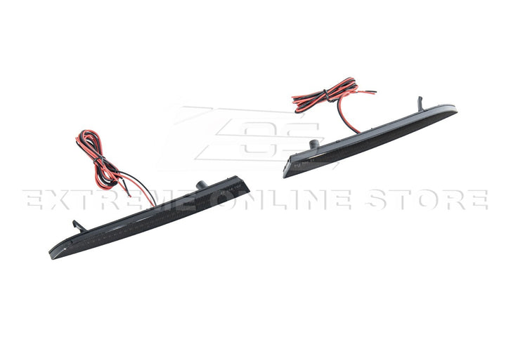 2016-2024 Camaro | Rear Diffuser LED Reflector Light - Smoke Lens