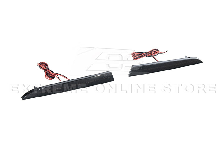 2016-2024 Camaro | Rear Diffuser LED Reflector Light - Smoke Lens