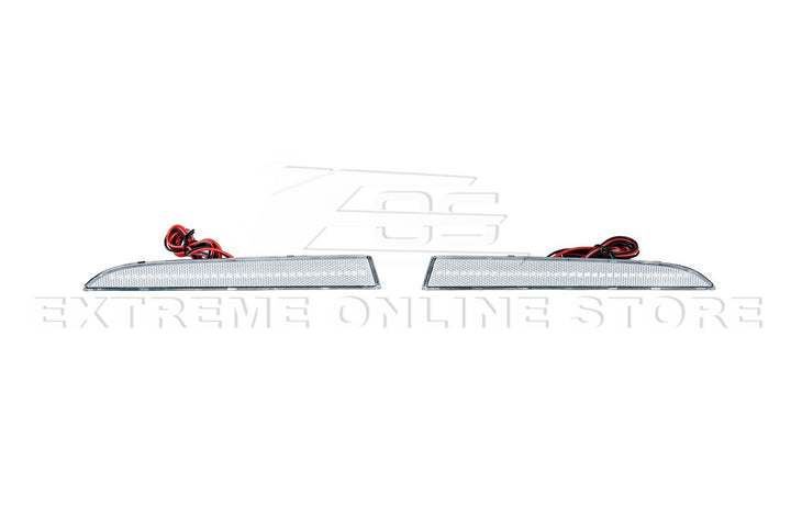2016-2024 Camaro | Rear Diffuser LED Reflector Light - Clear Lens