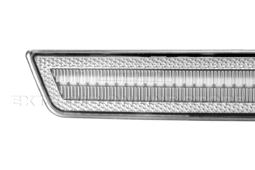 2015-2023 Dodge Challenger | Front Amber &amp; Rear Red LED Reflector Light Set
