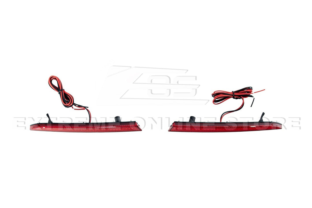 2016-2024 Camaro | Rear Diffuser LED Reflector Light - Red Lens