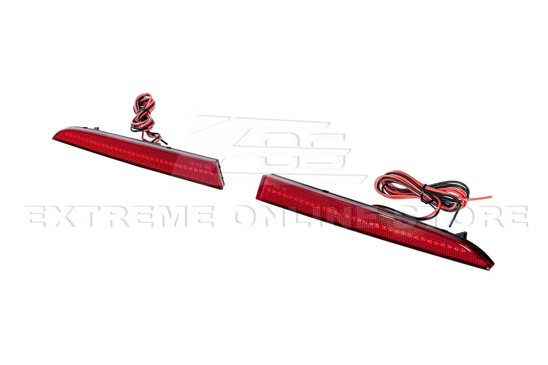 2016-2024 Camaro | Rear Diffuser LED Reflector Light - Red Lens