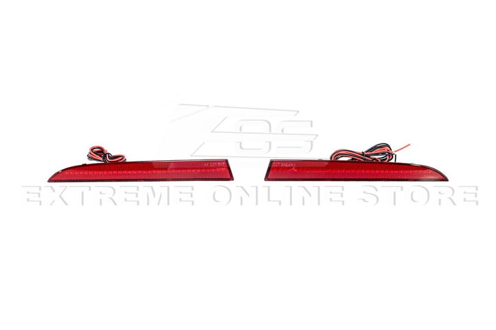 2016-2024 Camaro | Rear Diffuser LED Reflector Light - Red Lens