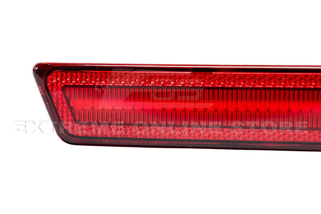 2015-2023 Dodge Challenger | Front Amber &amp; Rear Red LED Reflector Light Set