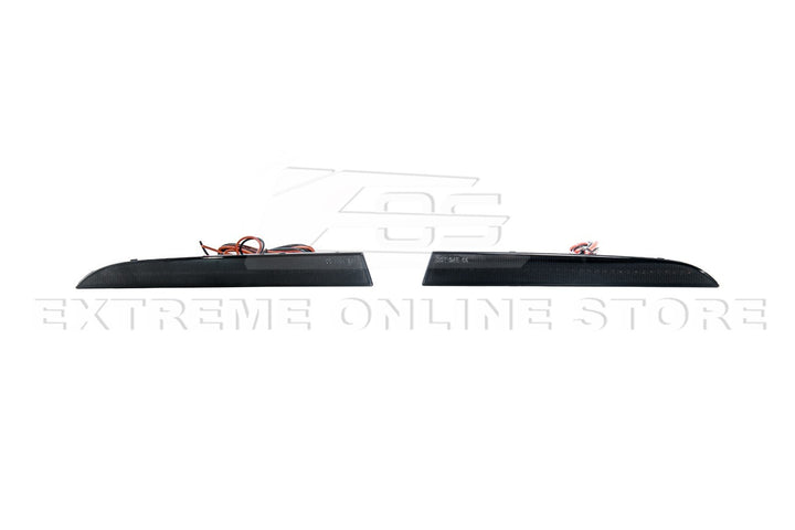 2016-2024 Camaro | Rear Diffuser LED Reflector Light - Smoke Lens