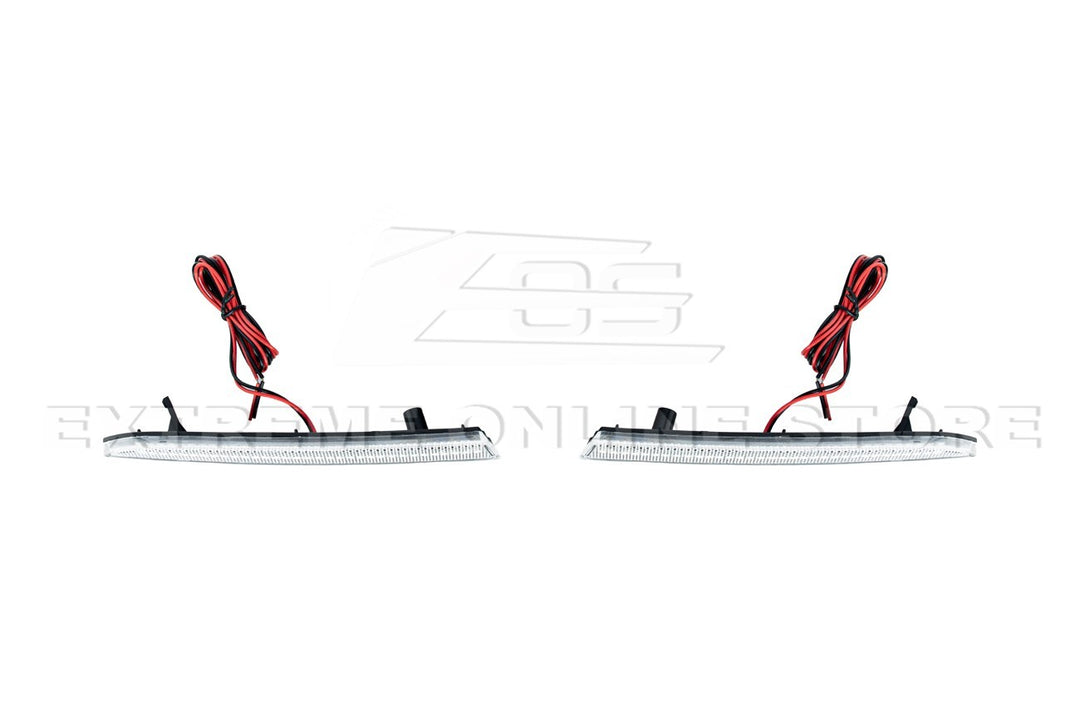 2016-2024 Camaro | Rear Diffuser LED Reflector Light - Clear Lens