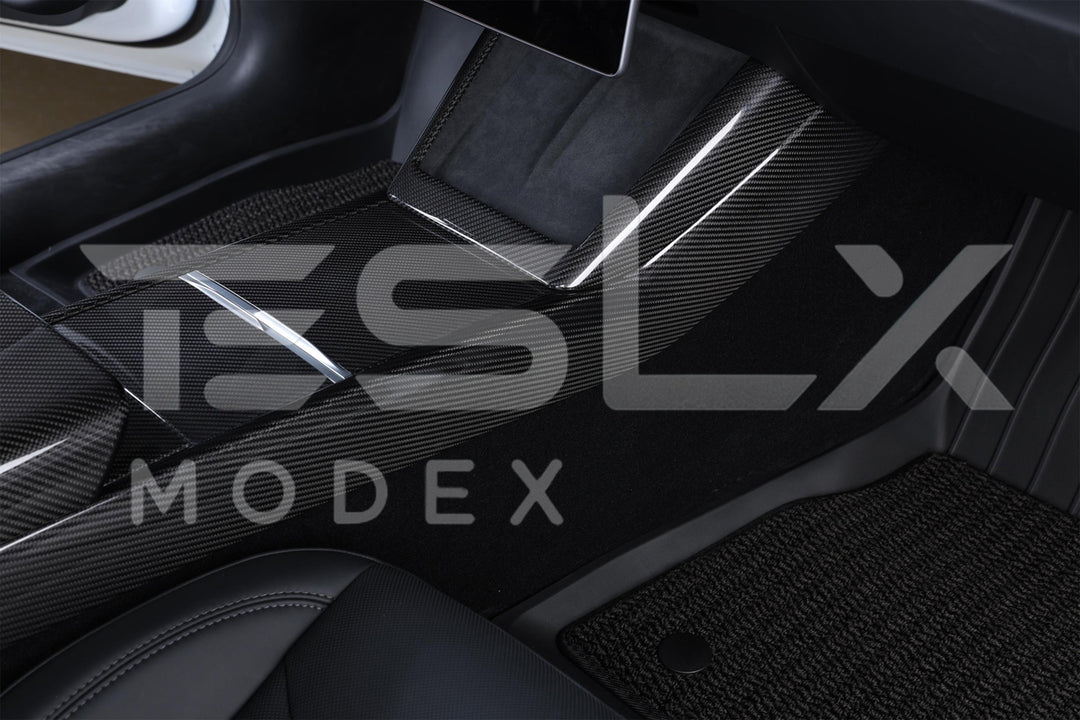 2024-Up Tesla Model 3, 2025-Up Model Y Carbon Fiber Interior Center Console Frame