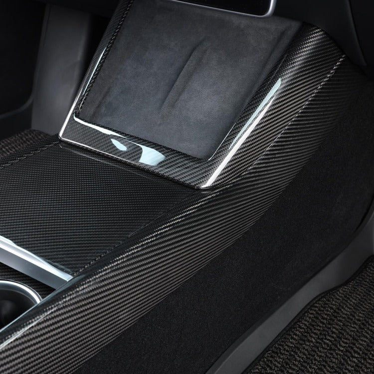 2024-Up Tesla Model 3, 2025-Up Model Y Carbon Fiber Interior Center Console Frame