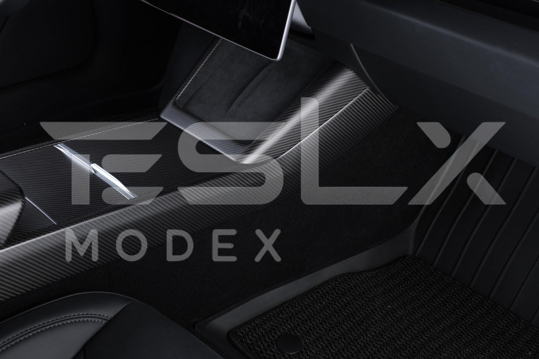 2024-Up Tesla Model 3, 2025-Up Model Y Carbon Fiber Interior Center Console Frame