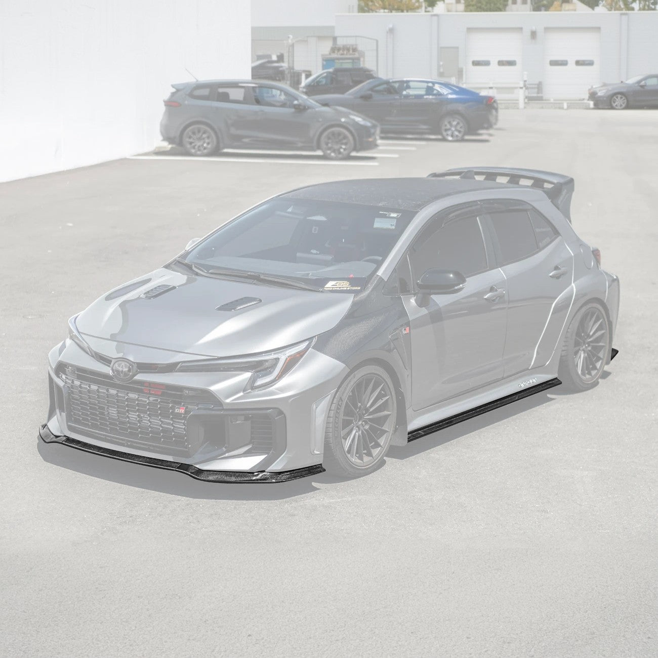 2025-Up Toyota GR Corolla CARBON FIBER Front Lip Side Skirts Panel