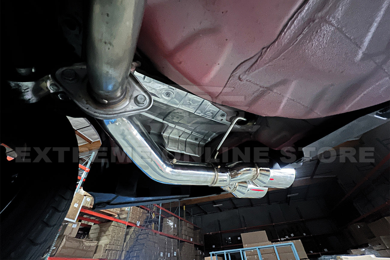 2022-Up Subaru WRX | Axle Back Muffler Delete Double Wall 4" Quad Tips Exhaust