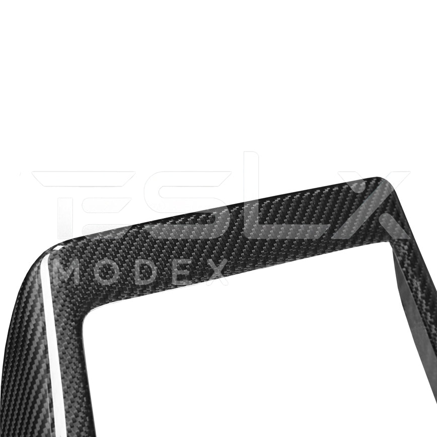 2024-Up Tesla Model 3, 2025-Up Model Y Carbon Fiber Interior Center Console Frame