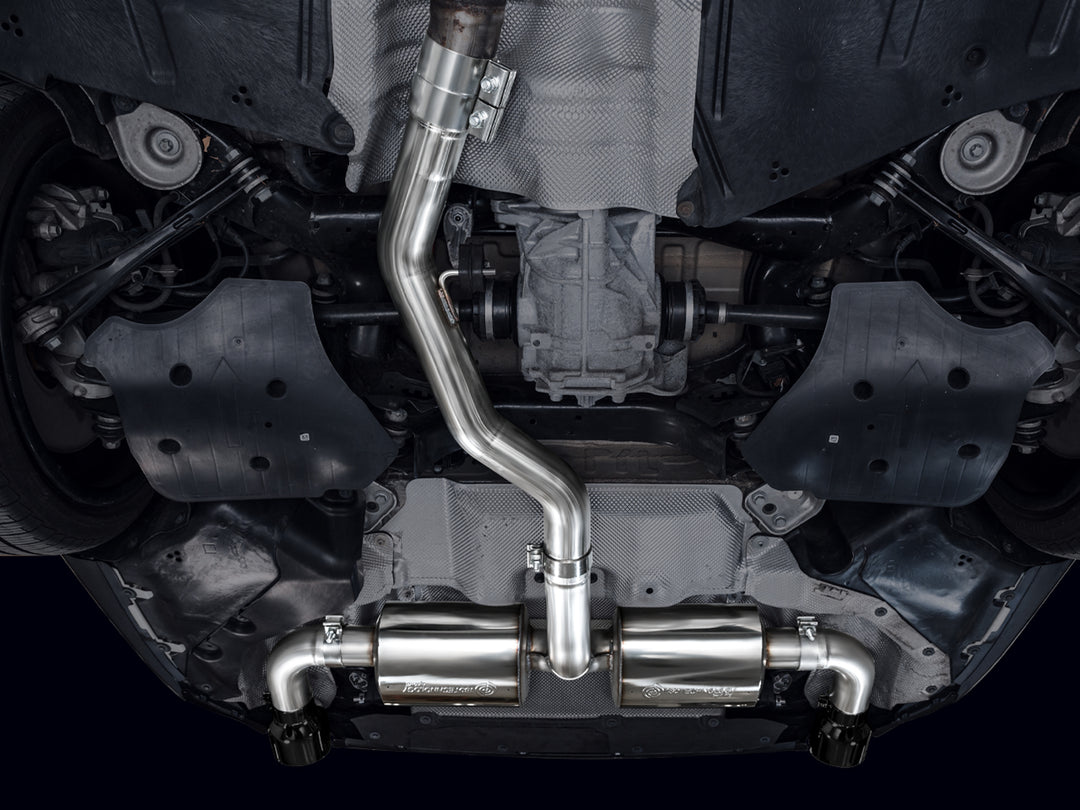 AWE Touring Edition Axle Back Exhaust for BMW G2X 330i/430i - Diamond Black