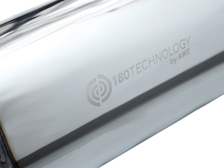AWE Touring Edition Exhaust for GR Corolla - Chrome Silver Tips