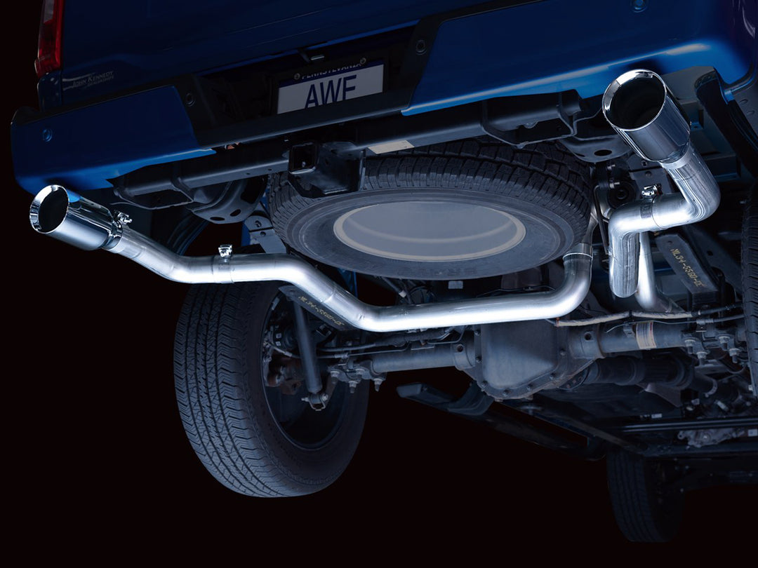 AWE 0FG Dual Split Rear Exhaust for &
