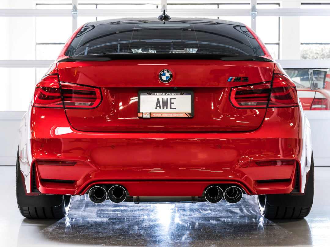 AWE SwitchPath™ Catback Exhaust for BMW F8X M3/M4 - Chrome Silver