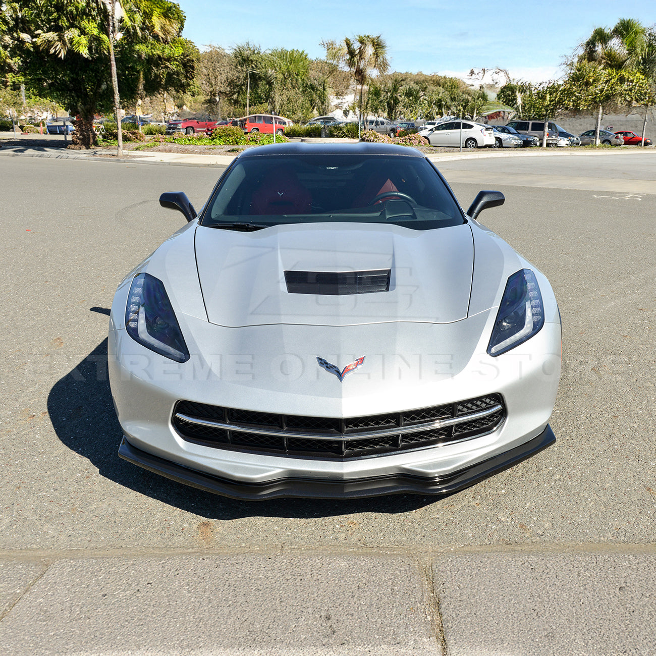 Chevrolet Corvette C7 Stage 2 Central Front Splitter