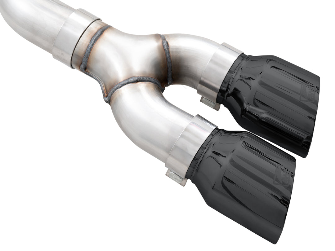AWE 0FG Dual Side Exit Exhaust for &