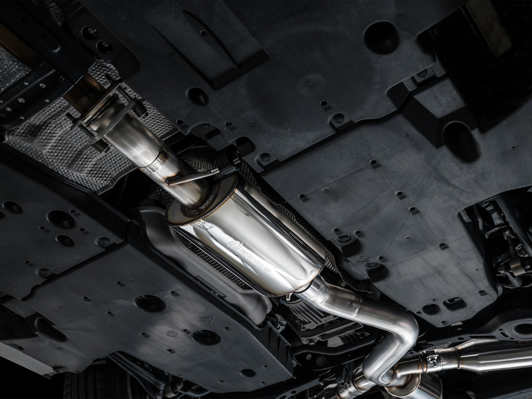 AWE Touring Edition Exhaust for GR Corolla - Chrome Silver Tips