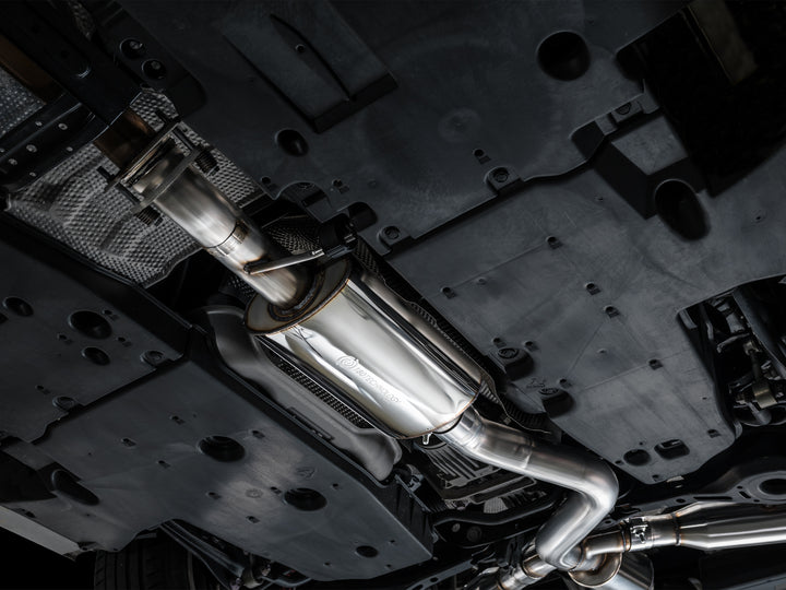 AWE Touring Edition Exhaust for GR Corolla - Chrome Silver Tips