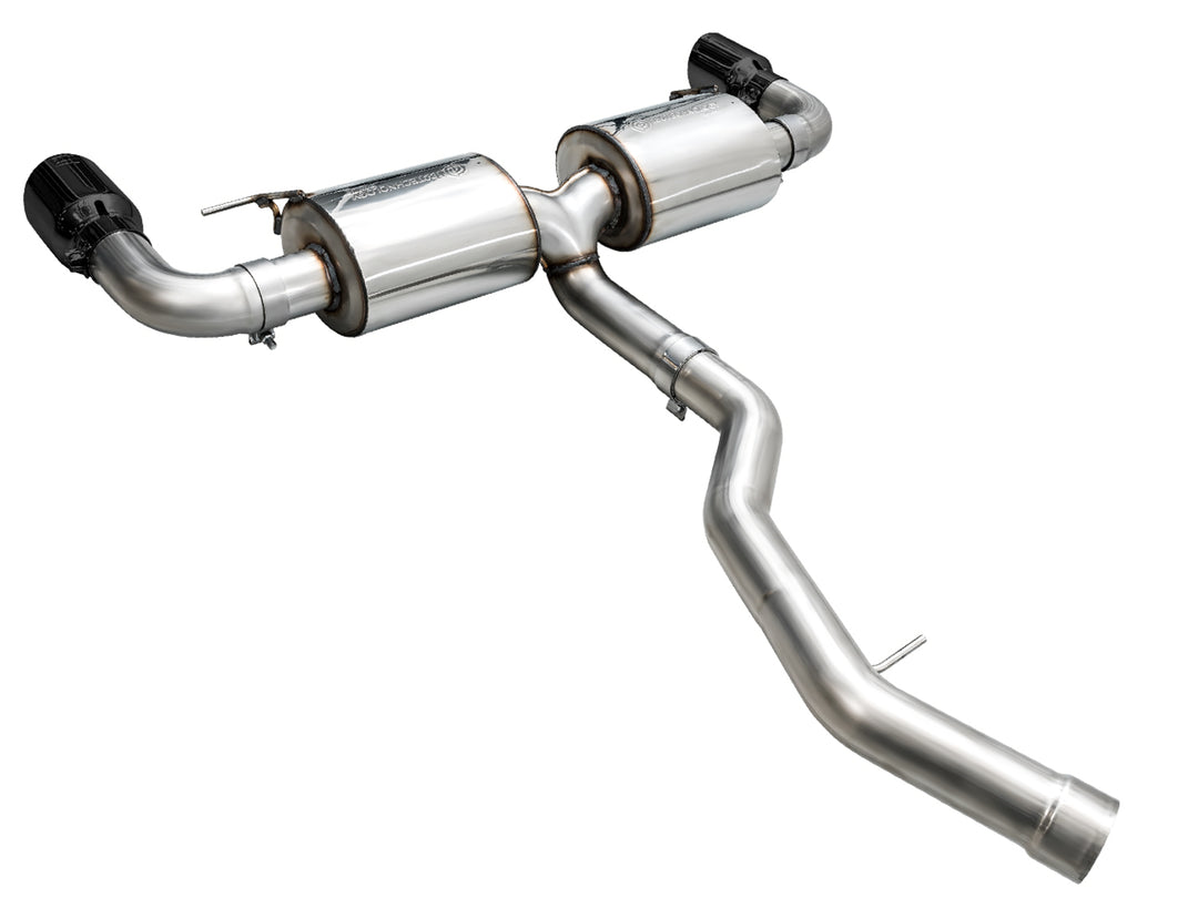 AWE Touring Edition Axle Back Exhaust for BMW G2X 330i/430i - Diamond Black
