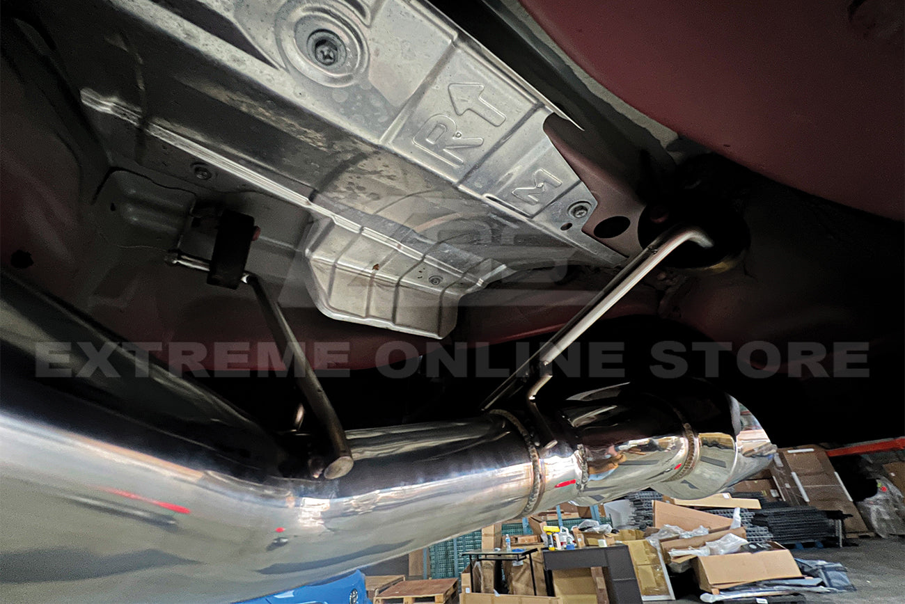 2022-Up Subaru WRX | Axle Back Muffler Delete Double Wall 4" Quad Tips Exhaust