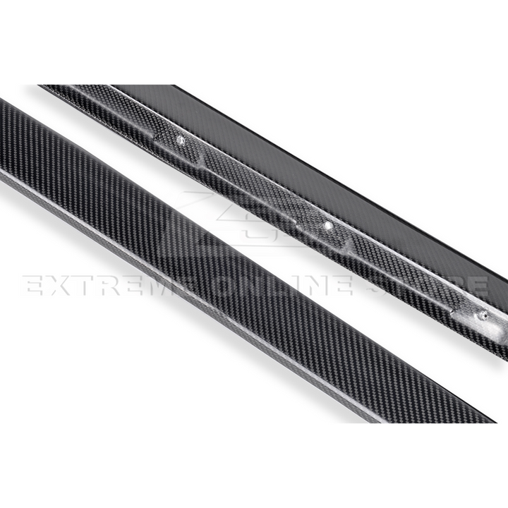 Corvette C6 Base Model Extended Front Splitter Lip &amp; Side Skirts Rocker Panels