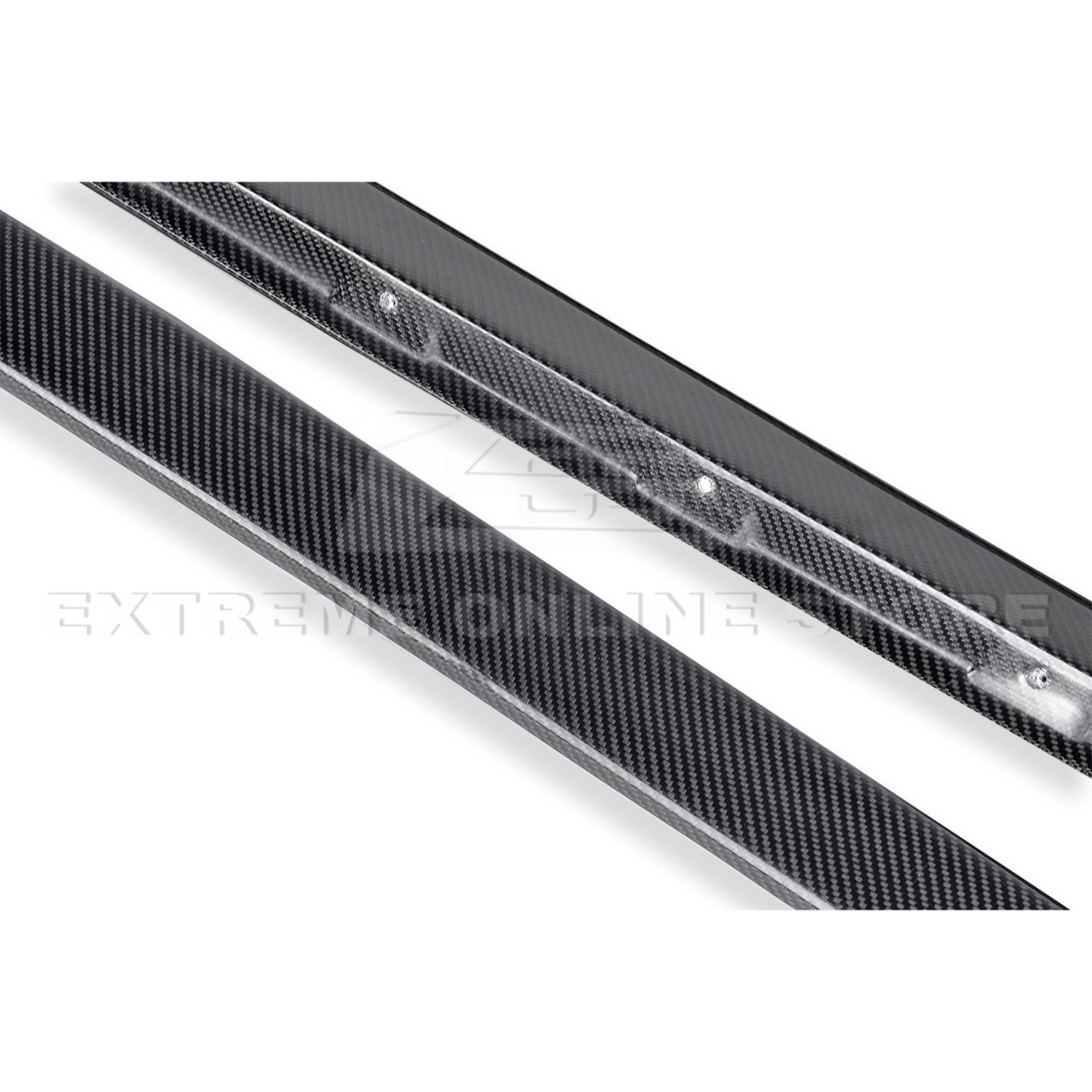 Corvette C6 Base Model Extended Front Splitter Lip & Side Skirts Rocker Panels