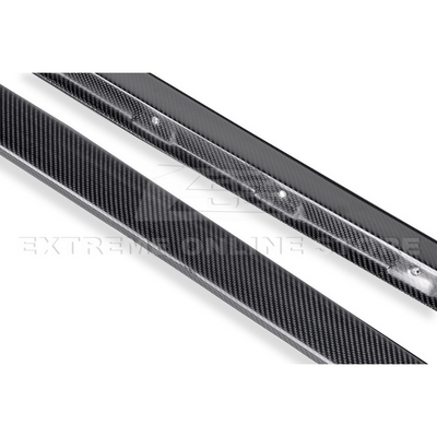 Corvette C6 Base Model Extended Front Splitter Lip & Side Skirts Rocker Panels