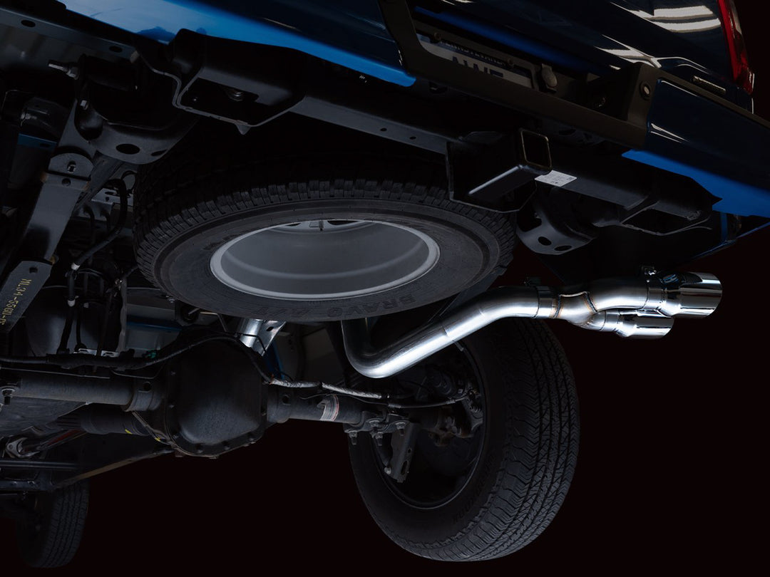 AWE 0FG Dual Side Exit Exhaust for &