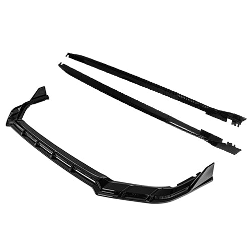 2022-24 Honda Civic Front Bumper Lip Splitter &amp; Side Skirts