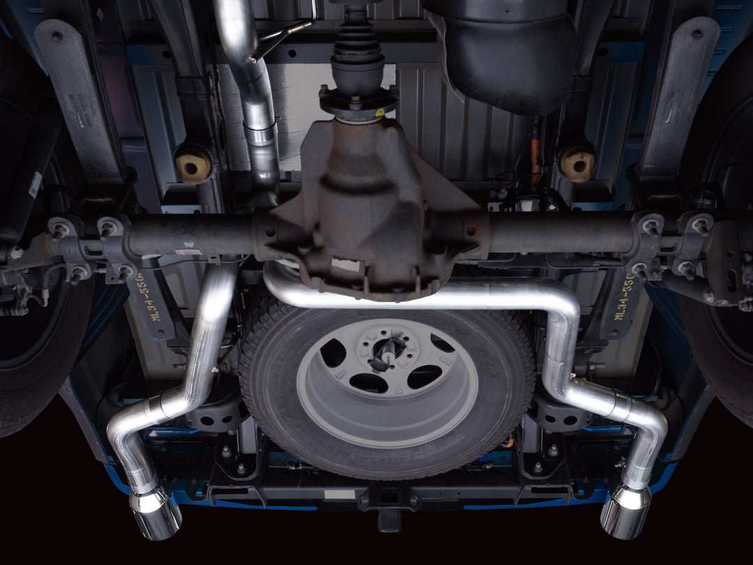 AWE 0FG Dual Split Rear Exhaust for &