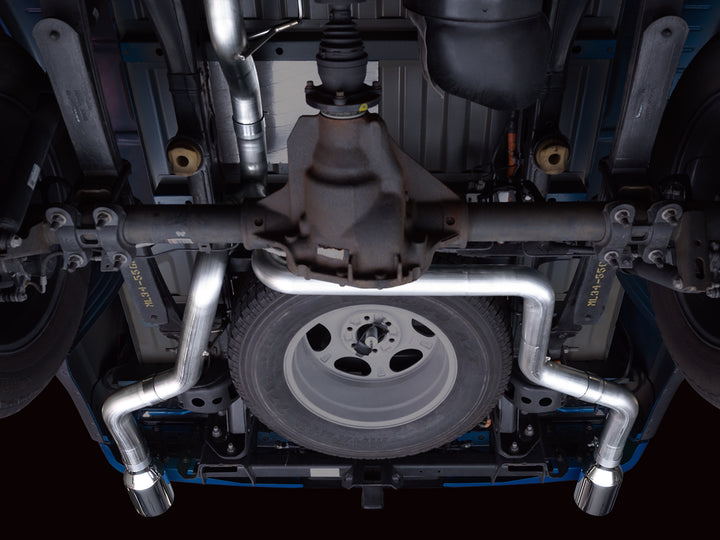 AWE 0FG Dual Split Rear Exhaust for &