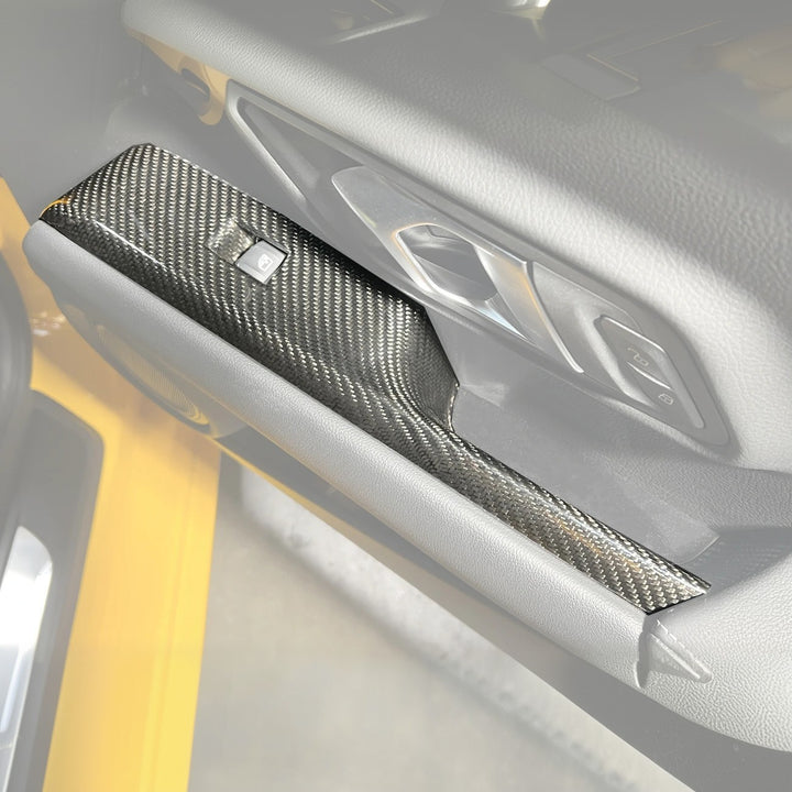 2020-Up Toyota Supra Carbon Fiber Side Door Panel Cover